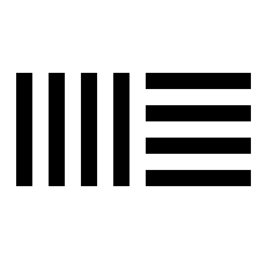 Black vertical bars representing IIII next to black horizontal bars representing E on a white background, forming the IIII E logo.