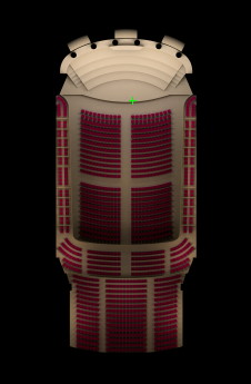 A pink arrow points to the white MIRx button on the toolbar of the Vienna MIR Pro interface, next to the red MIR button.