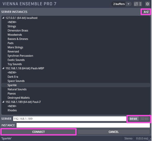 Digital audio workstation software interface with highlighted SlotX fader controls, used for managing patches and matrix cell content in a Slot Rack.