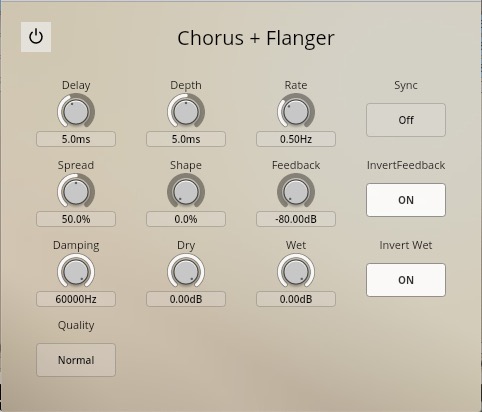 Chorus - Flanger
