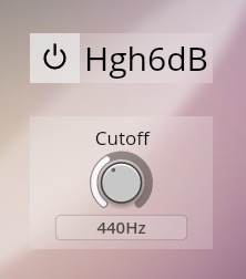 High Pass 6 dB