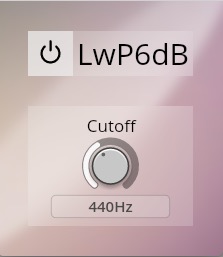 LowPass 6 dB