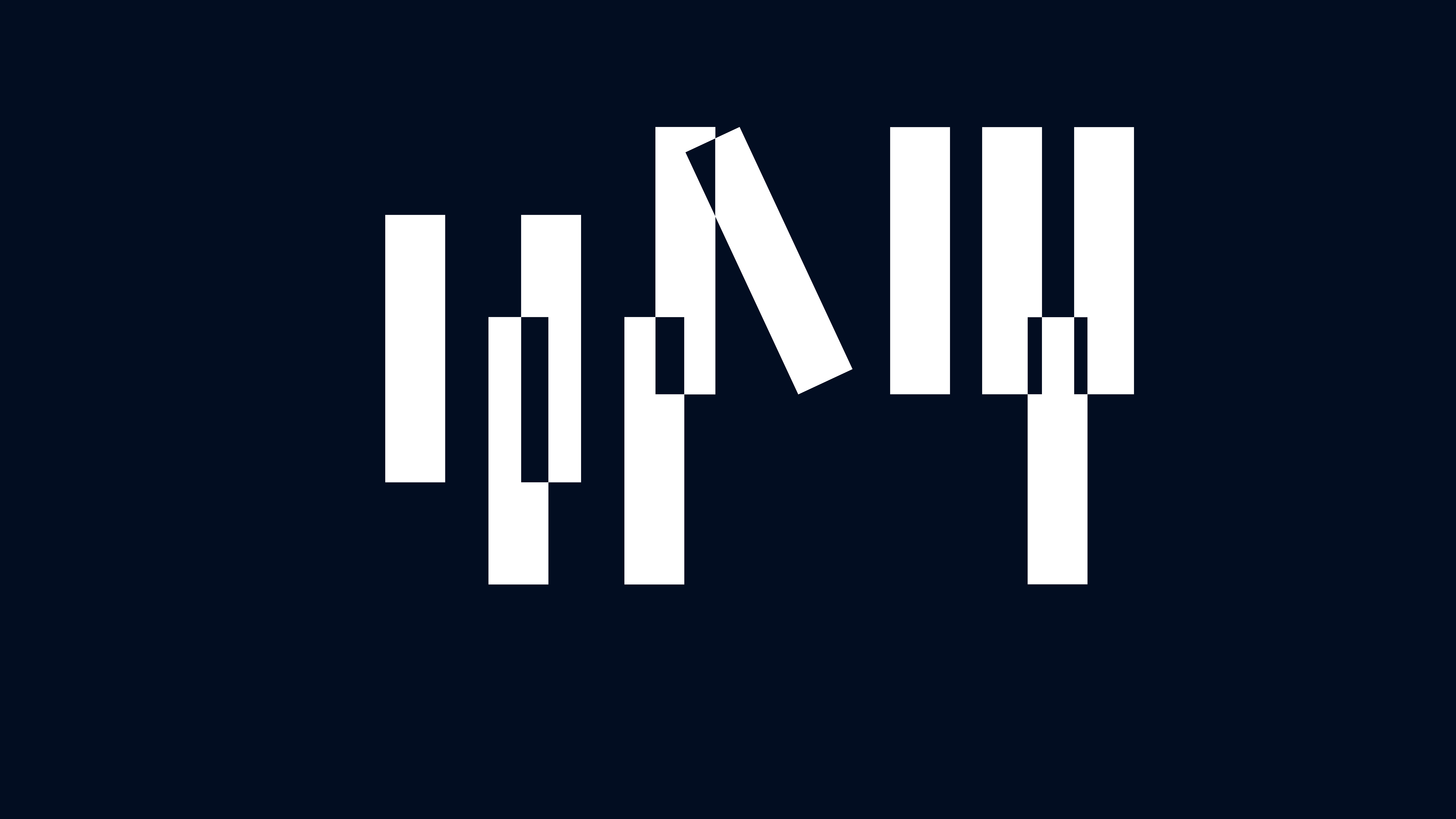 Stylized graphic representing piano keys in white against a dark blue background, symbolizing the Synchron Pianos Bundle.