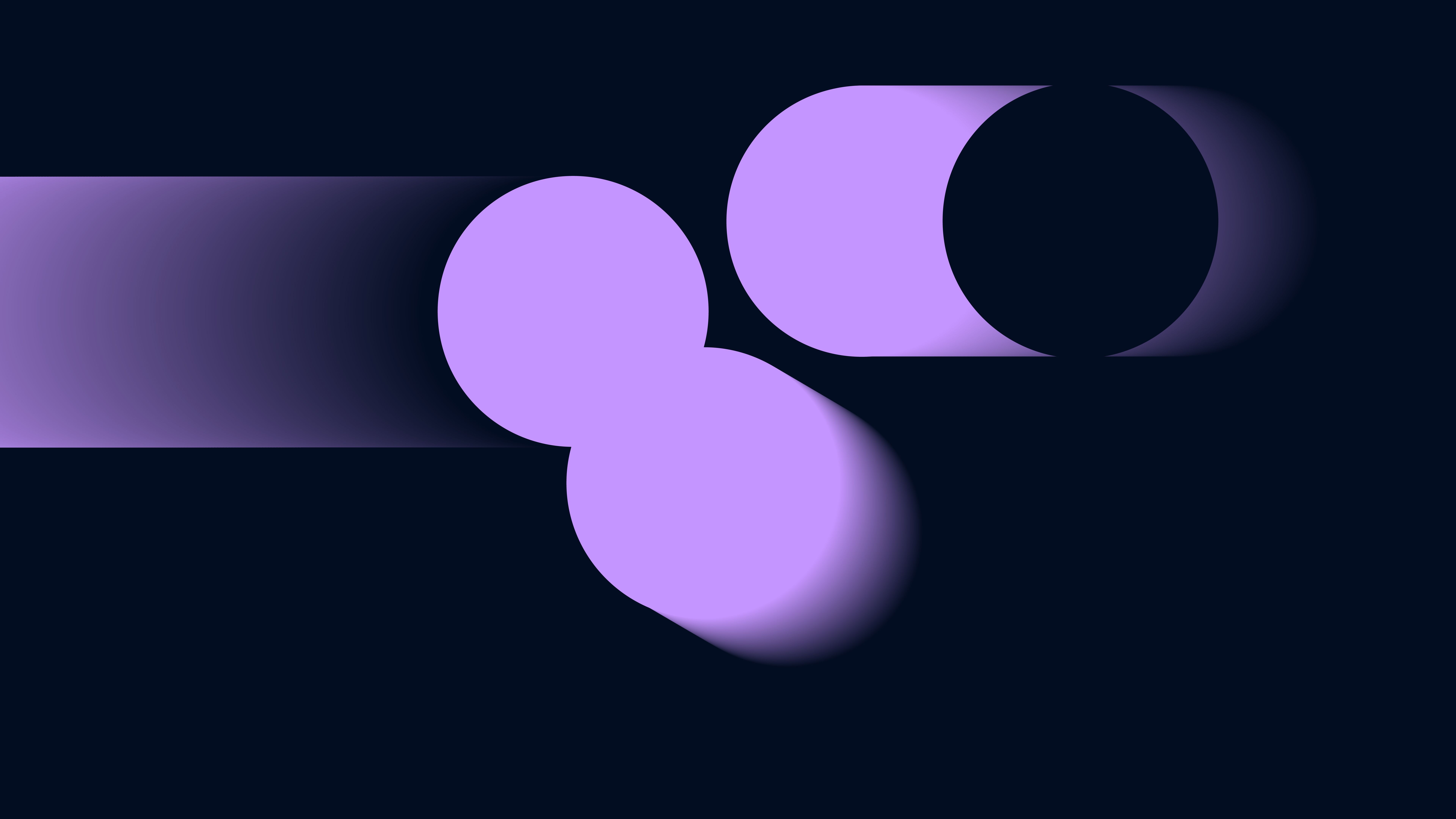 Abstract background with purple shapes suggesting motion on a dark blue background, visually representing ambient sound or musical tones for recording.